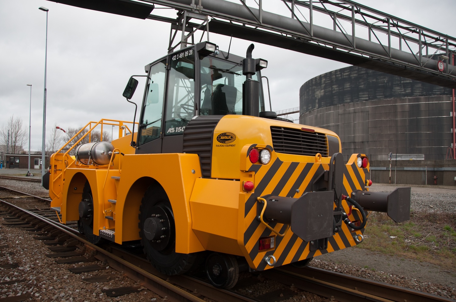 lcootracteur rail route